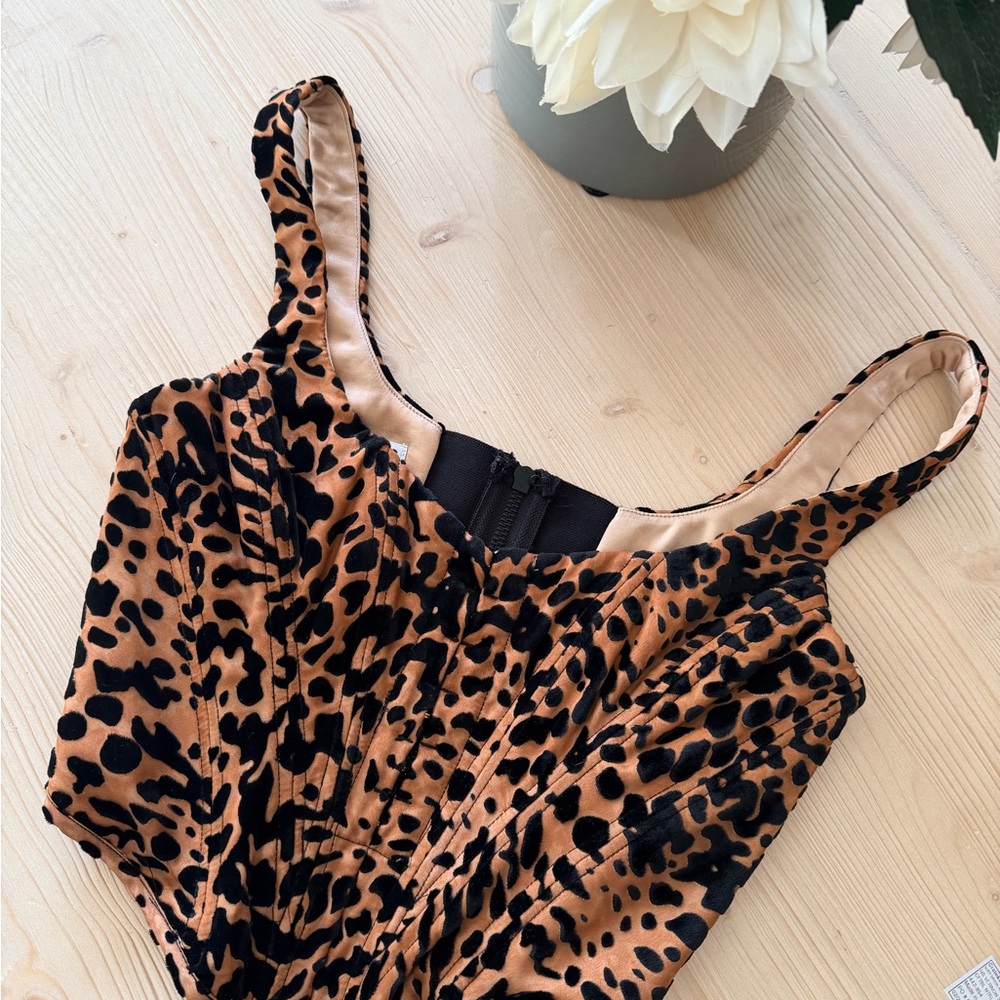 House of CB Leopard Print Top